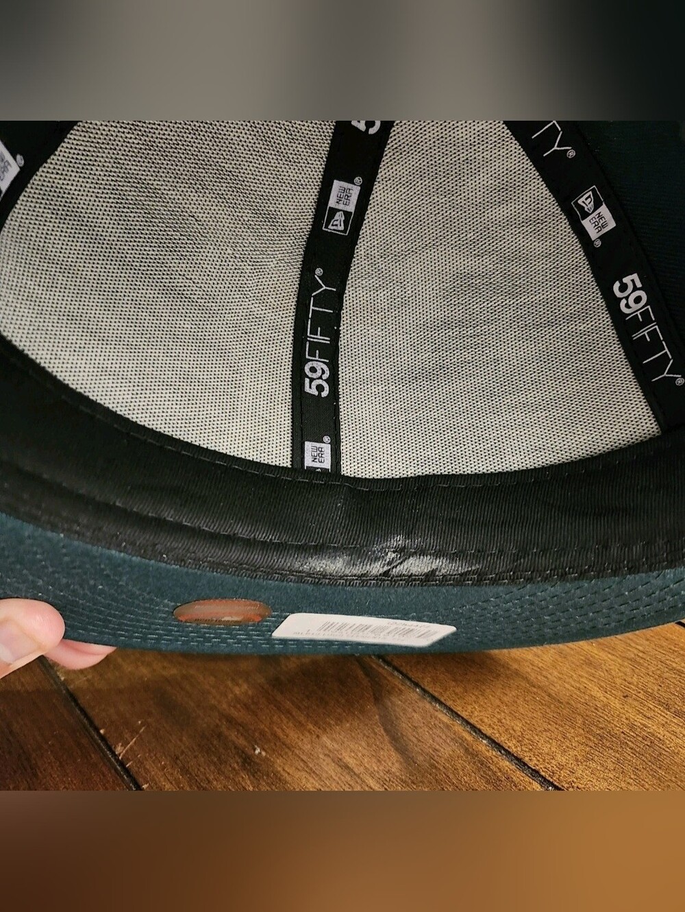 Oakland A’s New Era 59fifty Hat Elephant Sunglasses Size 7 1/4 - Picture 6 of 6